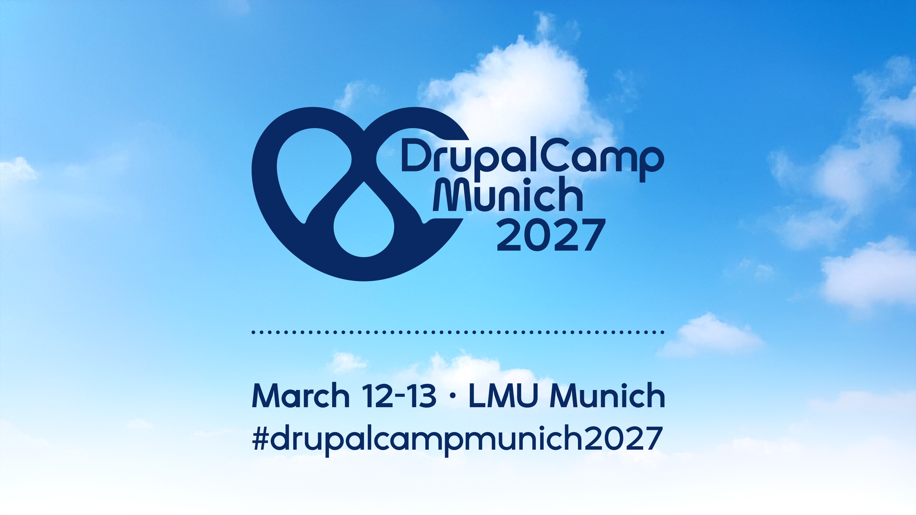 DrupalCamp Munich 2027, March 12-13, LMU Munich #drupalcampmunich2027